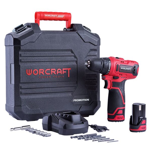 Аккумуляторный шуруповерт Worcraft CD-12LiA