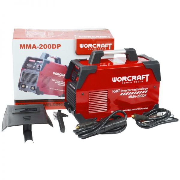 Сварочный аппарат инверторный Worcraft MMA-200DP